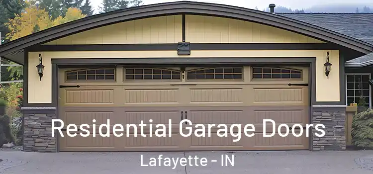  Residential Garage Doors Lafayette - IN
